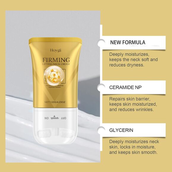 AH-8 Firming Neck Cream Lifting Tightening Anti-Aging Hexapeptide Moisturizer - Picture 7 of 10